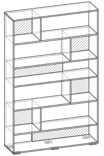 Стеллаж Норд-7.01 - фото 2