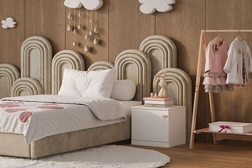 Тумба прикроватная Стрекоза-1 Белый - фото 1