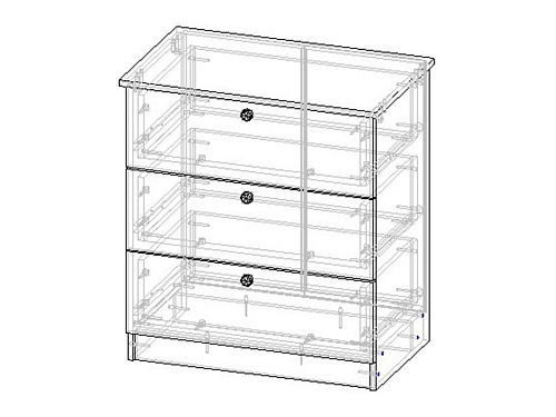 Комод Монреаль-3 - фото 3