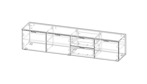 ТВ тумба Салерно NEW 1 Кашемир - фото 4