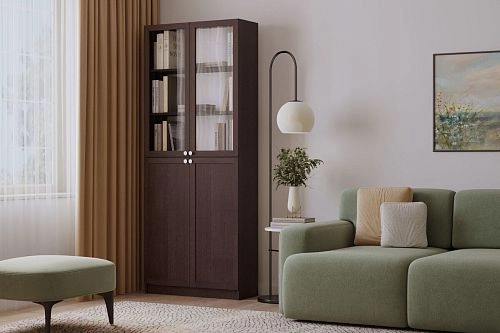 Стеллаж Билли-21 Венге Цаво - фото 1