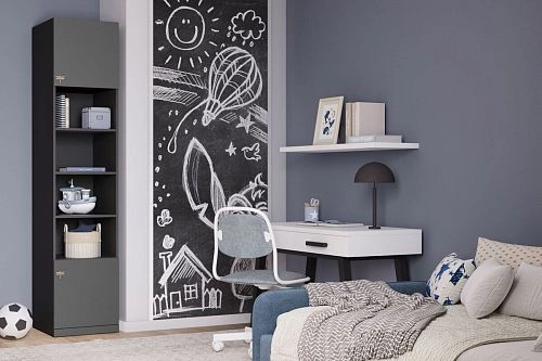 Пенал Стрекоза-2 Графит - фото 1