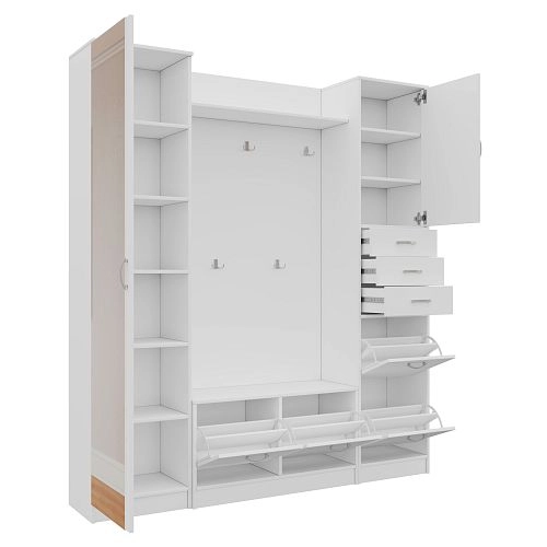 Прихожая Ольга-8 Белый - фото 2