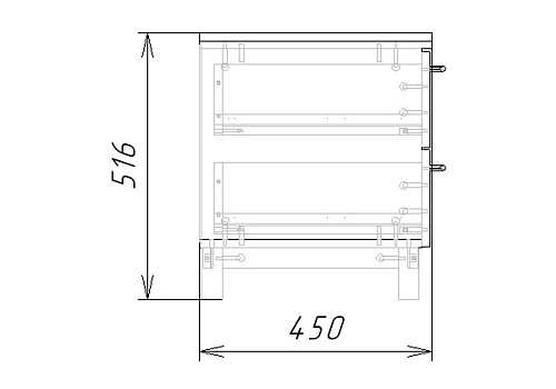 Тумба прикроватная Техас-1 МДФ - фото 5