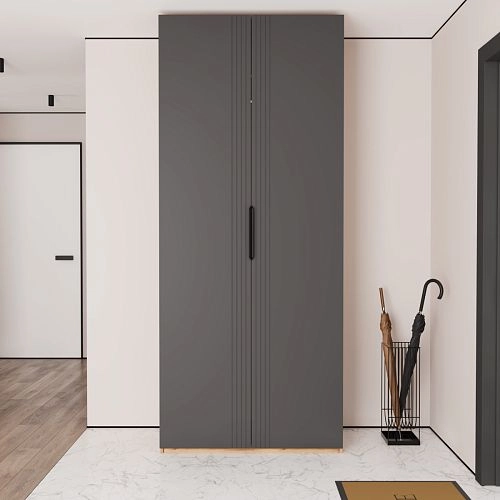 Шкаф распашной Астрис-2 Графит - фото 1