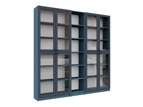 Шкаф для книг Билли Стольмин 30 Деним Супер софт - фото 3