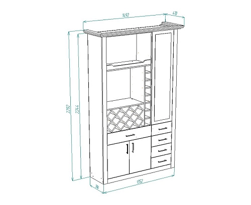 Буфет Прованс-1 - фото 2