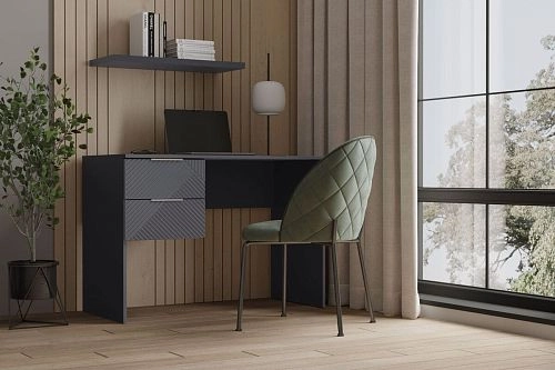 Стол письменный Салерно 1 NEW Графит - фото 1