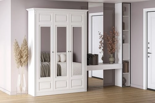 Шкаф распашной Классика Люкс-3.3 МДФ - фото 1