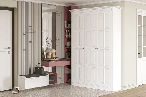 Шкаф распашной Классика Люкс-3.7 МДФ - фото 1