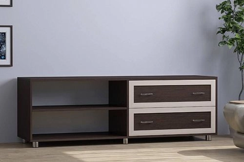 ТВ тумба Мебелинк 900-13 рамка МДФ - фото 1