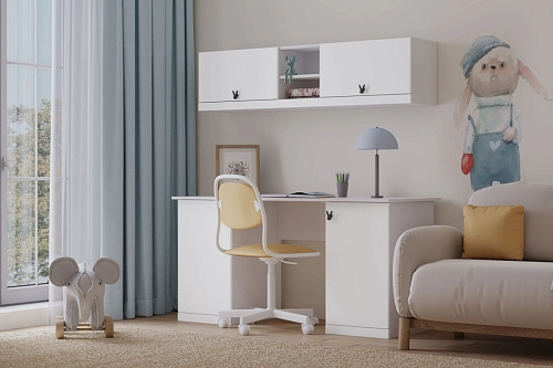 Стенка детская Банни-11 Белый - фото 1