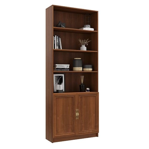 Шкаф книжный Карлос-014 Орех Экко - фото 3