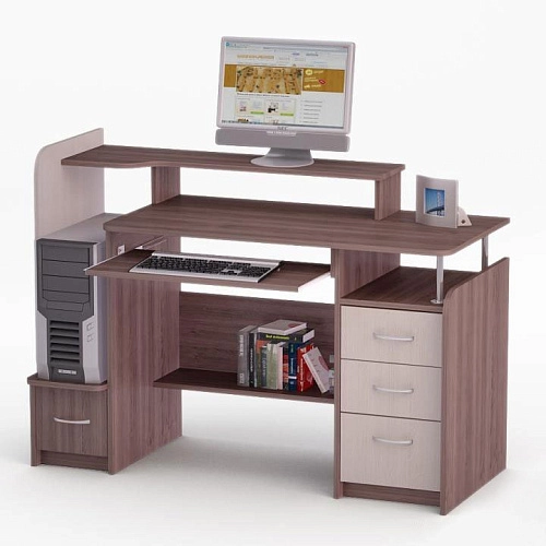 Компьютерный стол Роберт-39 - фото 1