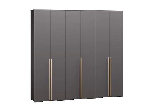 Шкаф распашной Эдинбург-6 Графит - фото 3