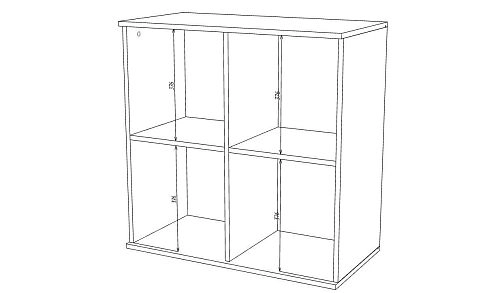 Комод Марвин Йорк 5 фрезеровка 4 Роза - фото 3