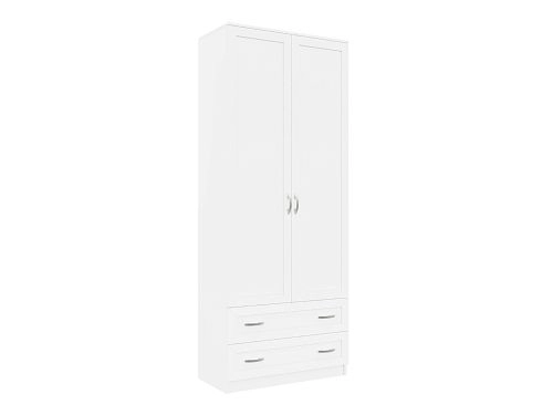 Шкаф распашной Стелла-15 Белый - фото 4
