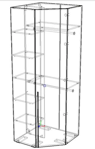 Шкаф угловой Мори-2 Кашемир - фото 3