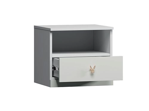 Тумба прикроватная Банни-2 Светло-Серый - фото 5