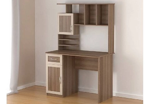 Компьютерный стол Мебелинк 100-12 рамка МДФ - фото 1