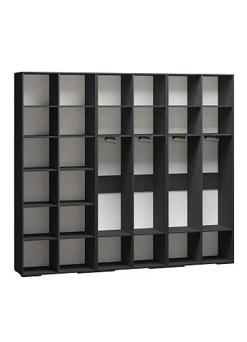 Шкаф распашной Брей-3.1 Черный - фото 4