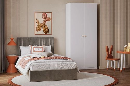 Шкаф распашной Стрекоза-2 Белый - фото 1