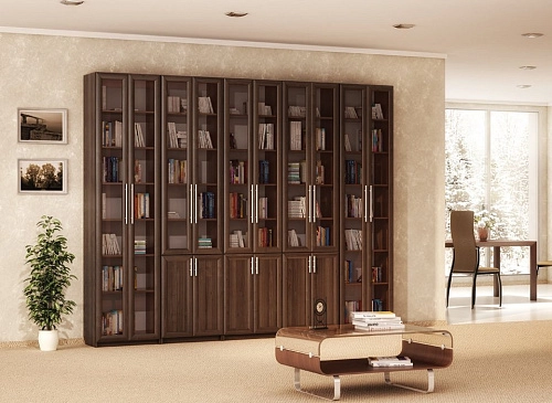 Шкаф для книг Валенсия-1 - фото 1
