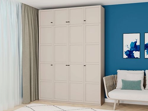 Шкаф распашной Скаген-4 с антресолью Сантьяго - фото 1