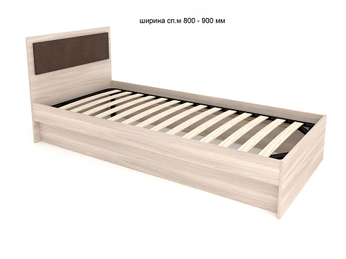 Кровать Сандра, ширина-80 - фото 4