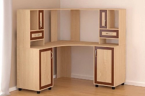 Компьютерный стол Мебелинк 100-03 рамка МДФ - фото 1