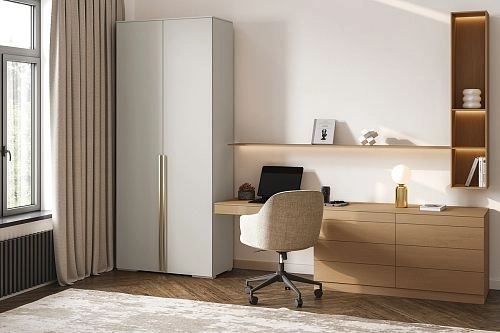 Шкаф распашной Эдинбург-2 Кашемир - фото 1