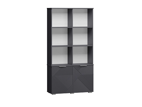 Стеллаж Салерно NEW 2 Графит - фото 2