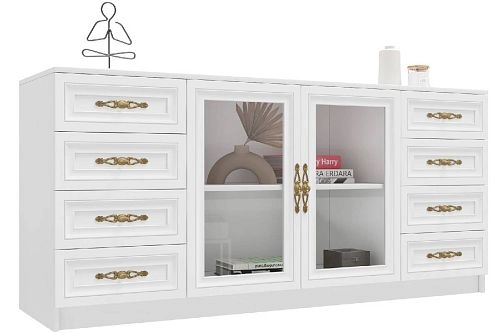 Комод Карлос-082 Белый - фото 1