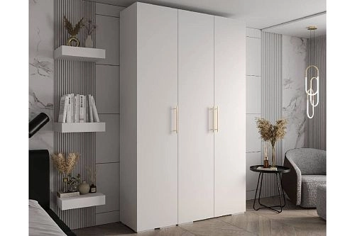 Шкаф распашной Лавис-3 Белый - фото 1