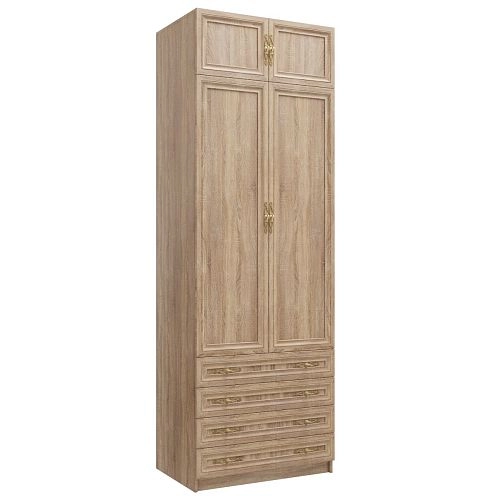 Шкаф распашной Карлос-030 Дуб Сонома - фото 2