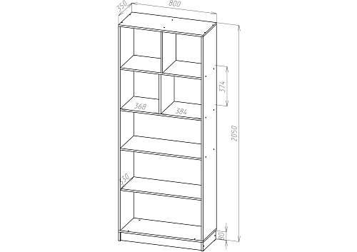 Стеллаж Сокол-27 - фото 2