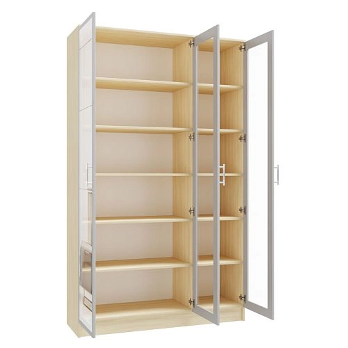 Книжный шкаф Альма-13 Дуб Молочный - фото 2