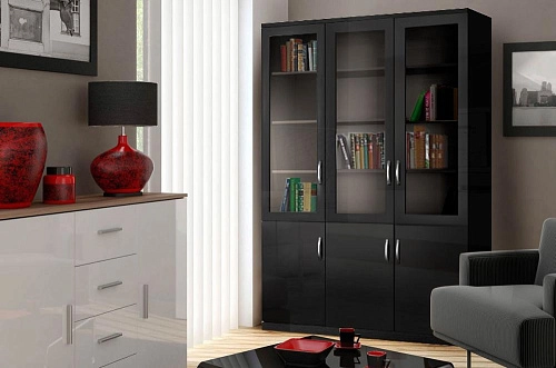 Книжный шкаф Моне 3.3 МДФ - фото 1