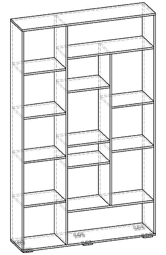 Стеллаж Норд-8.03 - фото 2