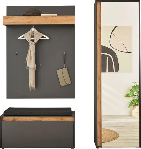 Прихожая Анси-3 Антрацит - фото 2