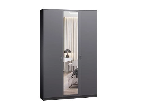 Шкаф распашной Лайт-3 Графит - фото 2