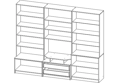 Стенка Марина-5 - фото 2