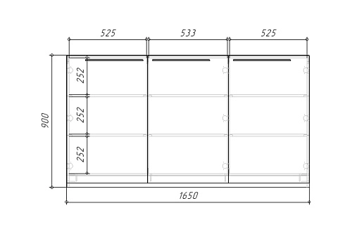 Тумба Лорена Пакс-2 Графит - фото 5