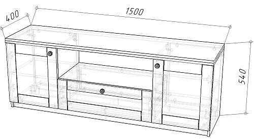 ТВ тумба София РАХ-1 - фото 4