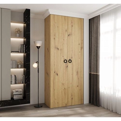 Шкаф распашной Хилтон-2.2 Дуб Бунратти - фото 1