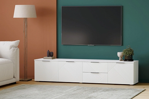 ТВ тумба Салерно NEW 1 Белый - фото 1