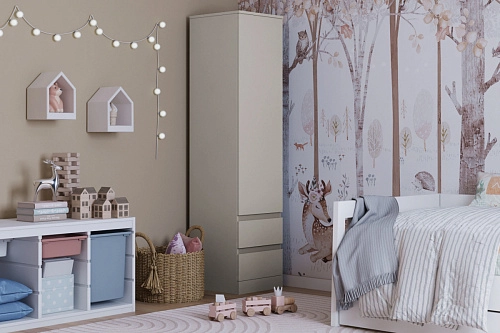 Шкаф распашной Стефани Мальм-1 Кашемир - фото 1