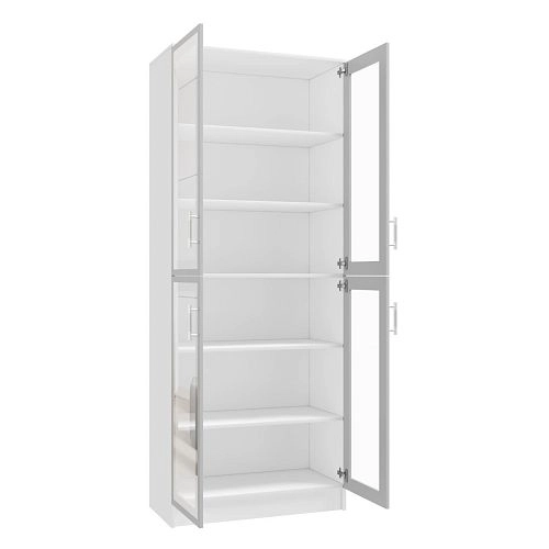 Книжный шкаф Альма-8 Белый - фото 4