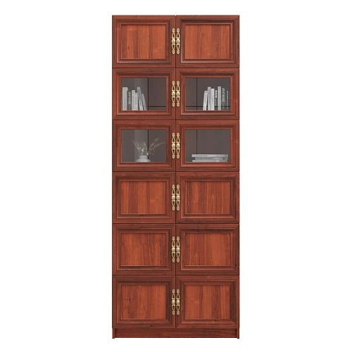 Шкаф книжный Карлос-050 Орех Итальянский - фото 4