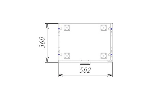 Стеллаж Салерно NEW 1 Черный - фото 6